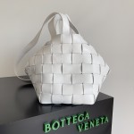 Bottega Veneta Bowling Bag White #80837
