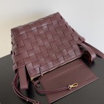 Bottega Veneta Bowling Bag Burgundy #80837