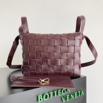 Bottega Veneta Bowling Bag Burgundy #80837
