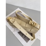 Bottega Veneta Cassette 5 Check Lychee Oatmeal #666870