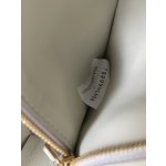 Bottega Veneta Cassette 5-panel lychee print white #666870