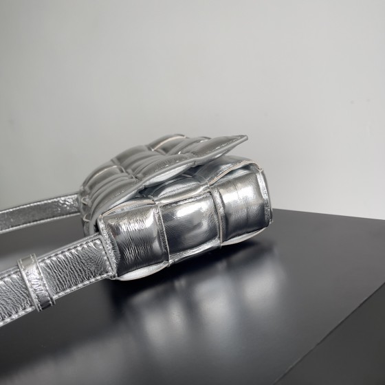 Bottega Veneta Pillow Bag Small mini Silver #717506