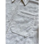 Louis Vuitton...velvet embossed shirt coat