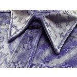 Louis Vuitton...velvet embossed shirt coat