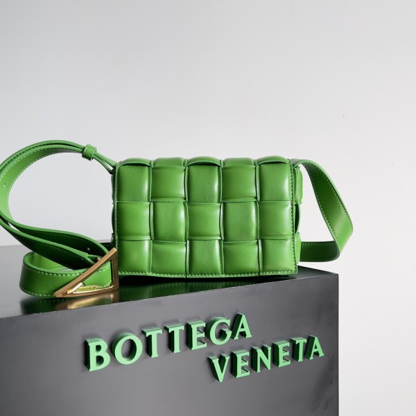 Bottega Veneta pillow bag small mini green pepper green #717506