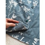 Louis Vuitton...leaf pattern denim jacket jacket