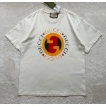 Gucci…Golden Circle Print Round Neck Short Sleeves