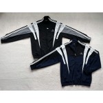 Balenciaga...New Embroidered Stand Collar Stitching Sports Trousers