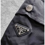 Prada... New triangle logo tooling multi-pocket functional shorts