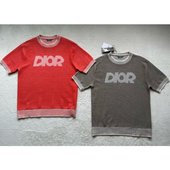 Dior…latest monogram jacquard knit T-shirt