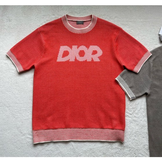 Dior…latest monogram jacquard knit T-shirt