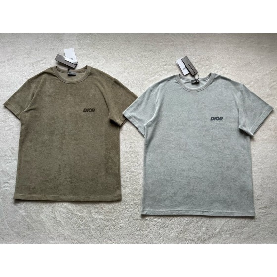 Dior... new super textured towel short-sleeved T