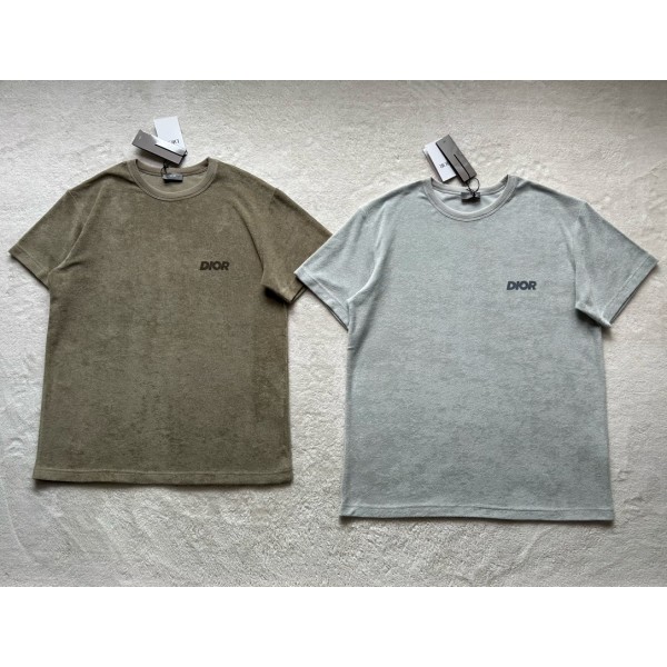 Dior... new super textured towel short-sleeved T