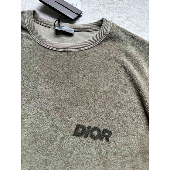 Dior... new super textured towel short-sleeved T