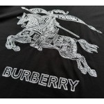 Burberry…White Knight Large Embroidered Round Neck Short Sleeves