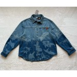 Loewe…Goldfish Print Denim Jacket