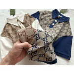 Gucci... jacquard color matching Polo shirt 👍 very foreign style color contrast