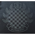 Burberry…checkerboard print round neck short sleeves