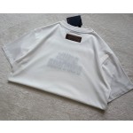 Louis Vuitton...Heavy Industry Gradient Beaded Beaded Short Sleeve T