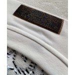 Louis Vuitton...Heavy Industry Gradient Beaded Beaded Short Sleeve T