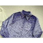 Louis Vuitton... [Velvet Embossed Shirt Jacket]