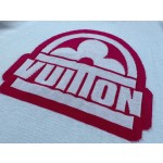 Louis Vuitton... pink four-leaf clover knitted short-sleeved T-shirt