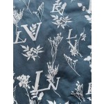 Louis Vuitton...leaf pattern denim jacket jacket