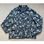 Louis Vuitton...leaf pattern denim jacket jacket