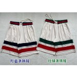 Gucci... new sports mesh fabric, iconic color contrast stitching sports shorts