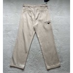 Prada…new denim workwear triangle trousers
