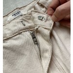 Prada…new denim workwear triangle trousers