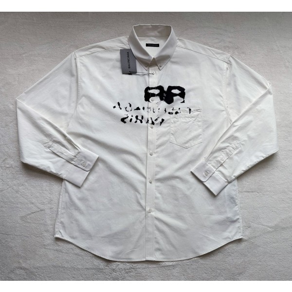 Balenciaga...Ice Cream Ink Dot Graffiti Lining