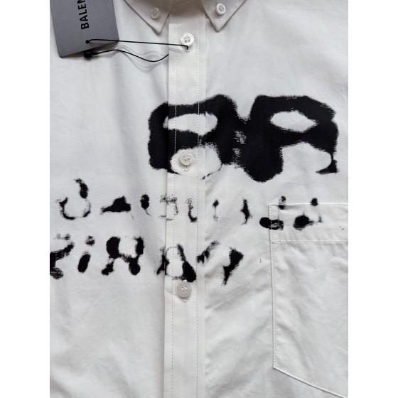 Balenciaga...Ice Cream Ink Dot Graffiti Lining