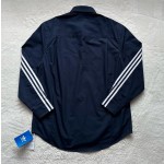 Balenciaga...Co-branded New 💎Original 💎Co-branded Three Stripes Shirt Jacket