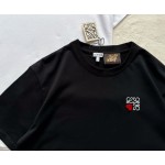Loewe 520 series three-dimensional toothbrush embroidery embroidery embroidery short sleeves