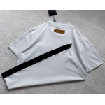 Louis Vuitton new pocket hem casual sports drawstring short sleeves