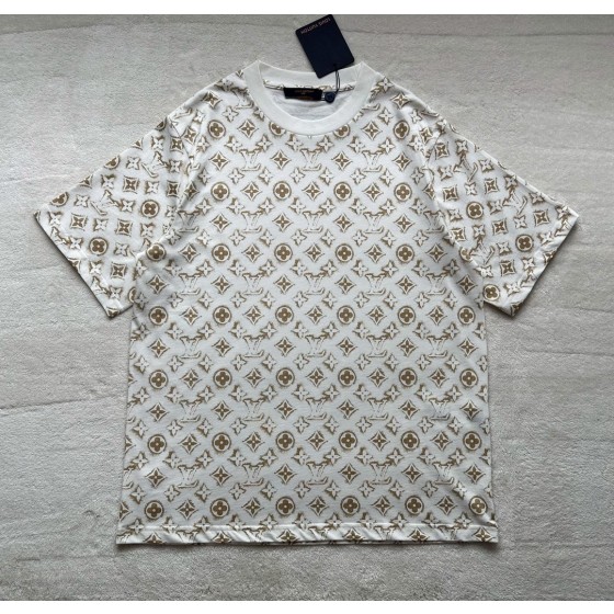 Louis Vuitton new retro presbyopia round neck short sleeves