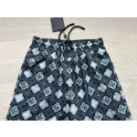 Louis Vuitton new full flower barrage beach sports leisure shorts
