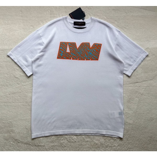 Louis Vuitton monogrammed knit short sleeves