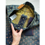 Louis Vuitton Symphony Gradient Jacquard Denim Suit • Shorts
