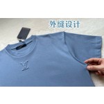 Louis Vuitton embossed letter T-shirt