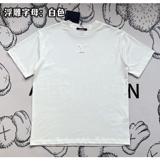 Louis Vuitton embossed letter T-shirt