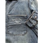 Dior spring and summer new casual denim suit 🔥 denim top