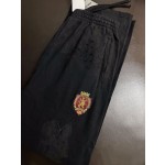 Balenciaga Industrial Lion Embroidered Track Pants
