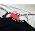 Balenciaga 520 Love Heart Valentine's Day Round Neck Short Sleeve