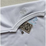 Loewe Bubble Gradient Embroidered Print Round Neck Short Sleeves