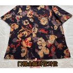 Dior abstract rose oil painting ink top