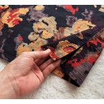 Dior abstract rose oil painting ink top