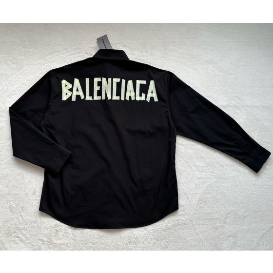 balenciaga explosive tape shirt