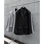 Balenciaga 23ss joint Adidas three-bar sports and leisure suit jacket